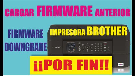 May 31, 2019 Online Software Products. . Brother firmware downgrade